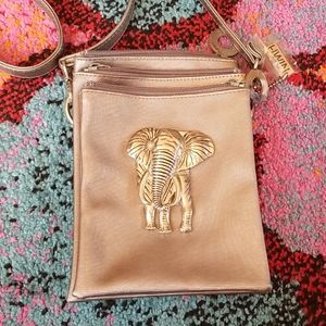 Elephant crossbody purse